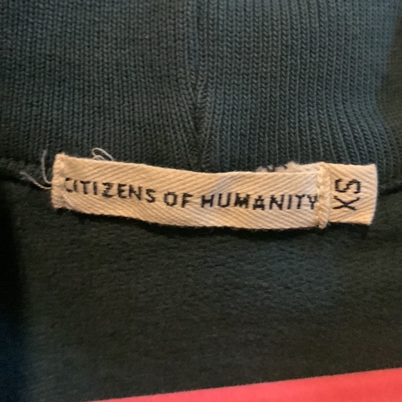 Citizens of Humanity sweatshirt style blazer - Picture 2 of 8